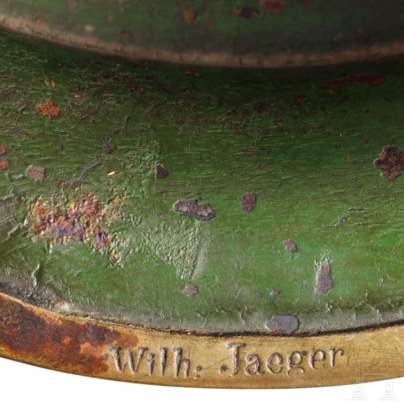Helm M 1867 f&uuml;r Mannschaften im K&uuml;rassier-Regiment Nr. 7