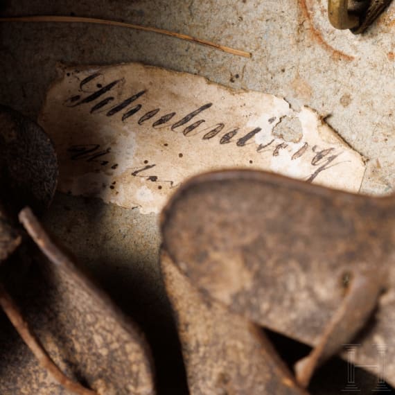 Helm M 1867 f&uuml;r Mannschaften im K&uuml;rassier-Regiment Nr. 7
