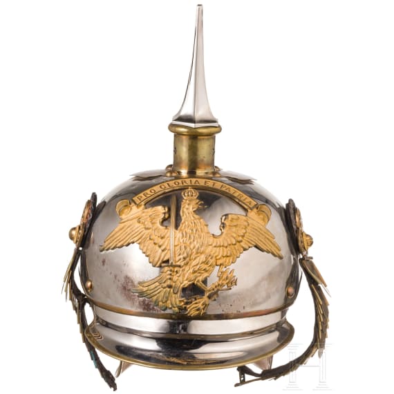 Helm f&uuml;r Offiziere im Leib-K&uuml;rassier-Regiment "Gro&szlig;er Kurf&uuml;rst" (Schlesisches) Nr. 1, um 1910