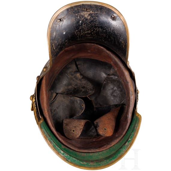 Helm f&uuml;r Offiziere der K&uuml;rassiere, um 1900