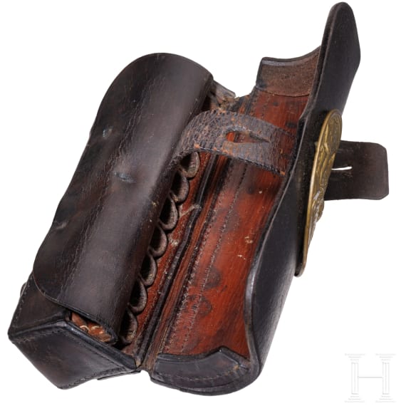 Kartuschkasten M 1881 f&uuml;r Mannschaften der K&uuml;rassiere