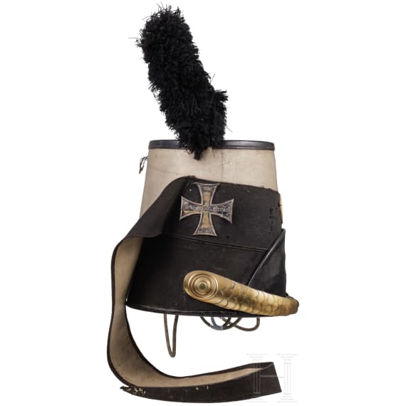 Fl&uuml;gelm&uuml;tze M 1843 f&uuml;r Offiziere im 6. Landwehr-Husaren-Regiment