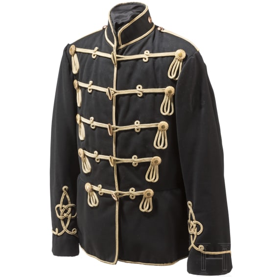 Attila eines Husaren des Braunschweigischen Husaren-Regiments Nr. 17, um 1910
