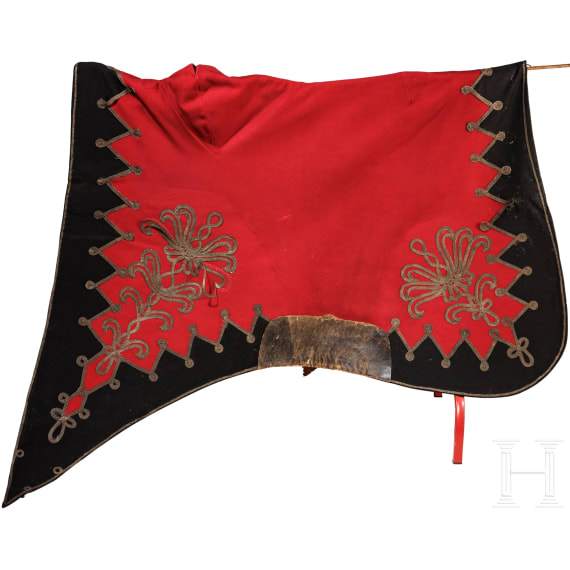 Paradeschabracke f&uuml;r Offiziere im Husaren-Regiment F&uuml;rst Bl&uuml;cher von Wahlstatt (Pommersches) Nr. 5, um 1900