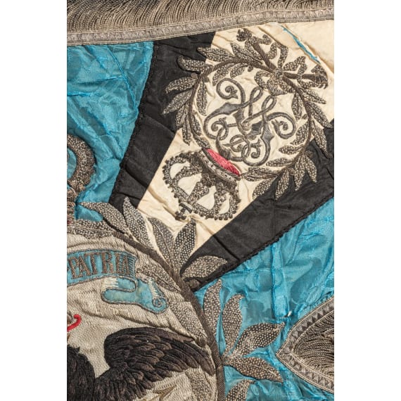 Fahnentuch der Regimentsstandarte des Ulanen-Regiments "Graf zu Dohna" (Ostpreu&szlig;isches) Nr. 8, um 1900