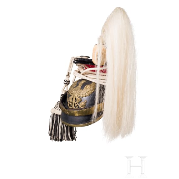 Tschapka f&uuml;r Mannschaften im Ulanen-Regiment Nr. 10, um 1900