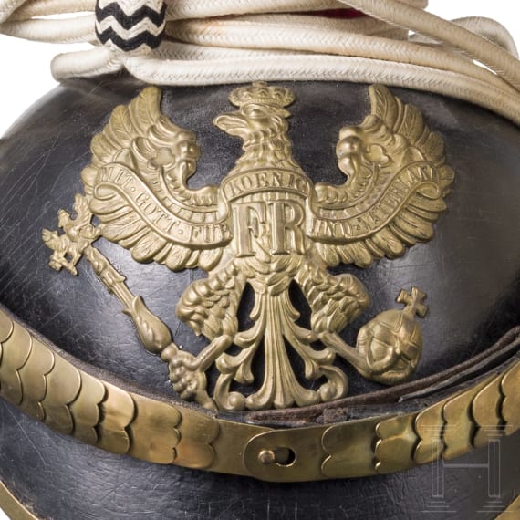 Tschapka f&uuml;r Mannschaften im Ulanen-Regiment Nr. 10, um 1900