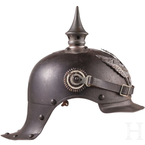 Helm M 1905 f&uuml;r Mannschaften der J&auml;ger-Regimenter zu Pferde, datiert 1916
