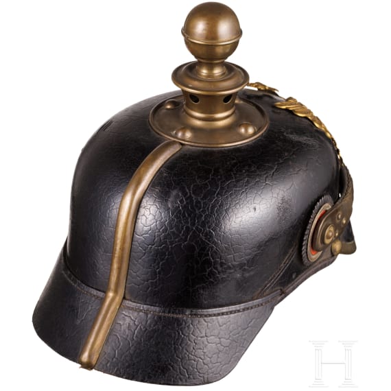 Helm f&uuml;r Unteroffiziere der Feldartillerie, um 1900