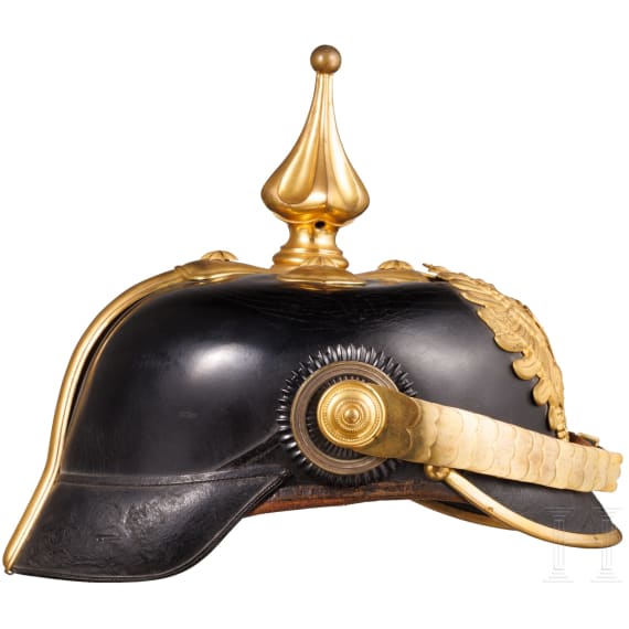 Helm f&uuml;r Offiziere der Gendarmerie, um 1890