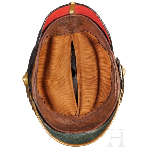 Helm f&uuml;r Offiziere der Gendarmerie, um 1890