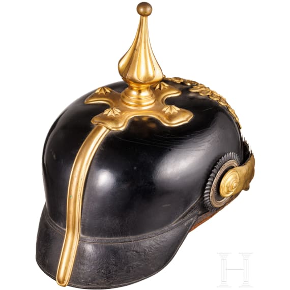 Helm f&uuml;r Offiziere der Gendarmerie, um 1890