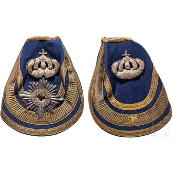 Ein Paar Schabrunken f&uuml;r Generale der preu&szlig;ischen Armee, um 1900