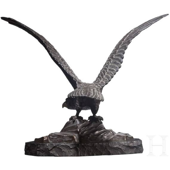 Peder Marius Jensen (1883 - 1925) - gro&szlig;er Tischadler
