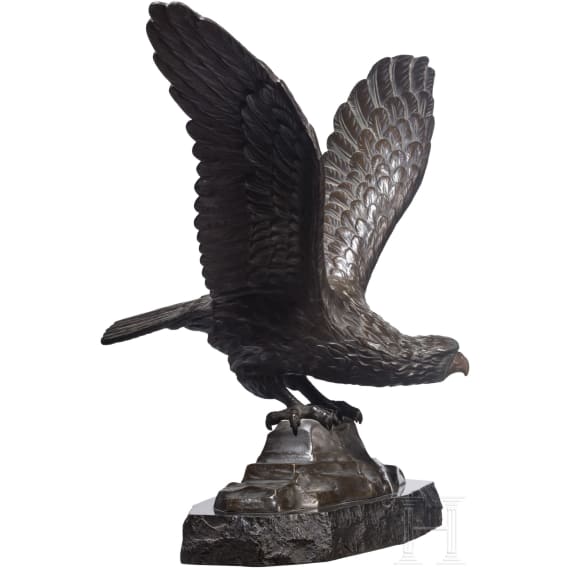 Peder Marius Jensen (1883 - 1925) - gro&szlig;er Tischadler