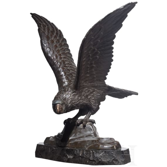 Peder Marius Jensen (1883 - 1925) - gro&szlig;er Tischadler
