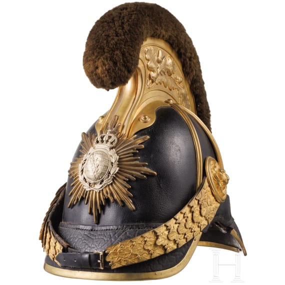 Helm M 1867 f&uuml;r Offiziere der Reiter-Regimenter