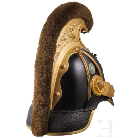 Helm M 1867 f&uuml;r Offiziere der Reiter-Regimenter