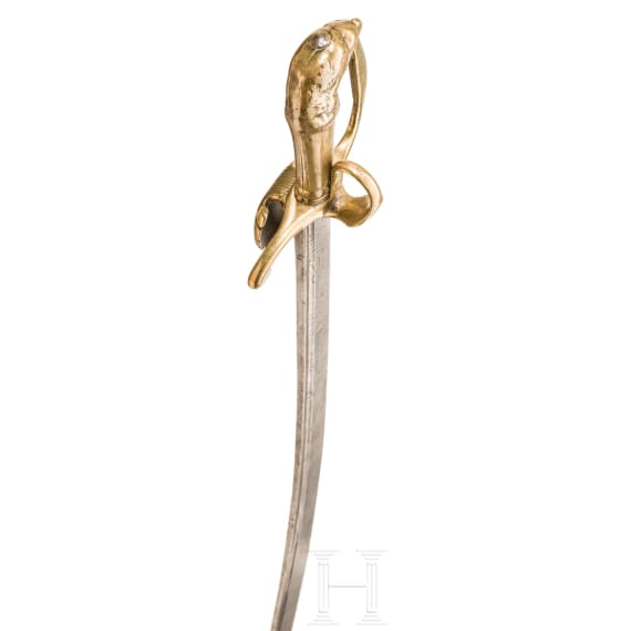 An electoral Saxon sabre for the Swiss Guard at the court of Dresden, circa 1730