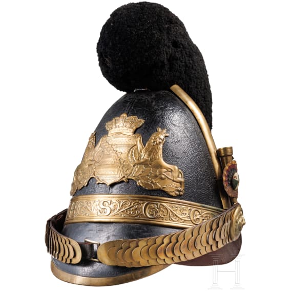 Saxe-Coburg-Gotha - a helmet M 1849 for infantry men