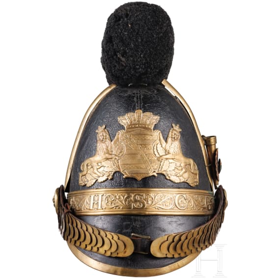 Saxe-Coburg-Gotha - a helmet M 1849 for infantry men