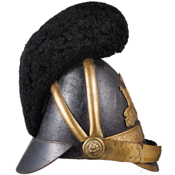 Saxe-Coburg-Gotha - a helmet M 1849 for infantry men