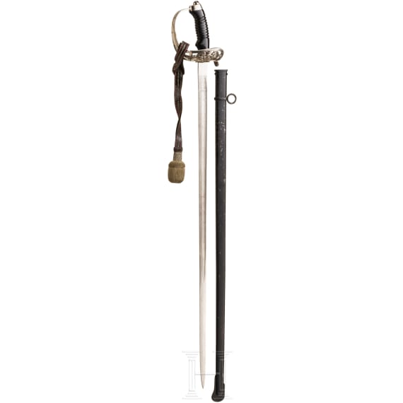 A cavalry sword M 1889 of the Uhlan Regiment No. 19