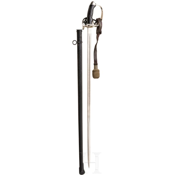 A cavalry sword M 1889 of the Uhlan Regiment No. 19