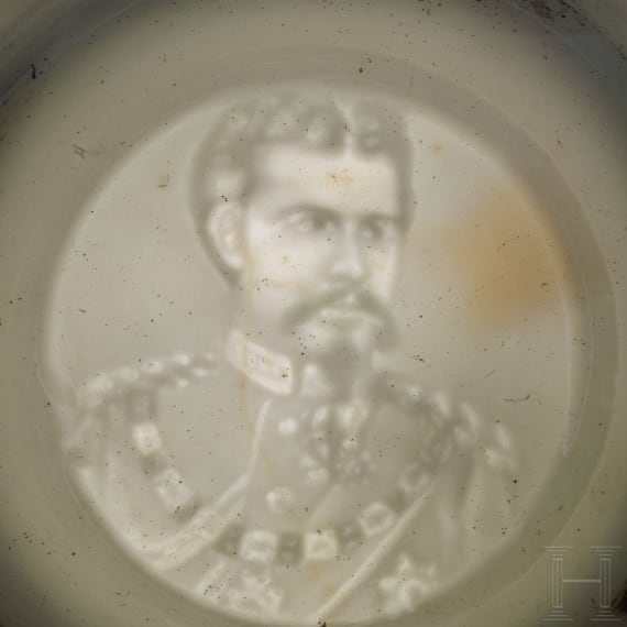 Four regimental stein mugs of the Royal Bavarian Field Artillery, 1899 - 1906