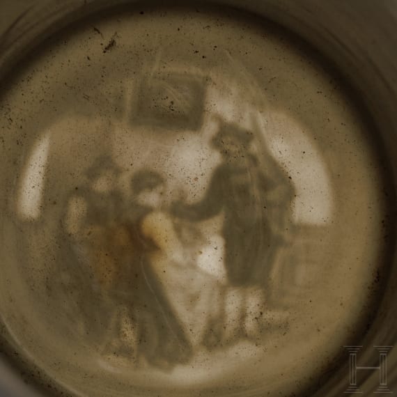 Four regimental stein mugs of the Royal Bavarian Field Artillery, 1899 - 1906