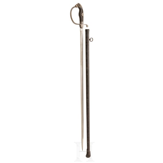 A pallash with lion's head pommel, wartime manufacture, circa 1914