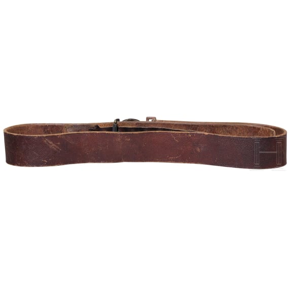 A belt for the field gray uniform of Prussian officers