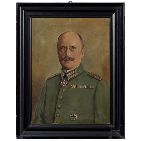 A portrait of a staff officer