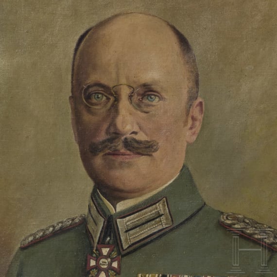 A portrait of a staff officer