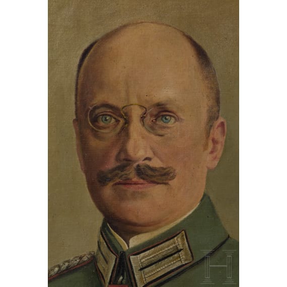 A portrait of a staff officer