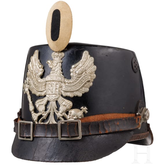A replacement shako for enlisted men of the field aviation detachments, dated 1915