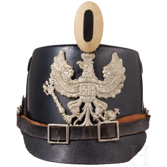 A replacement shako for enlisted men of the field aviation detachments, dated 1915