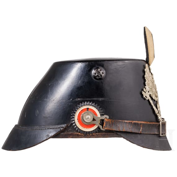 A replacement shako for enlisted men of the field aviation detachments, dated 1915