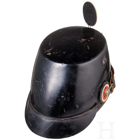A replacement shako for enlisted men of the field aviation detachments, dated 1915