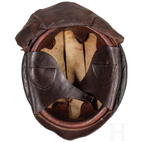 A protective helmet for aeroplane crews