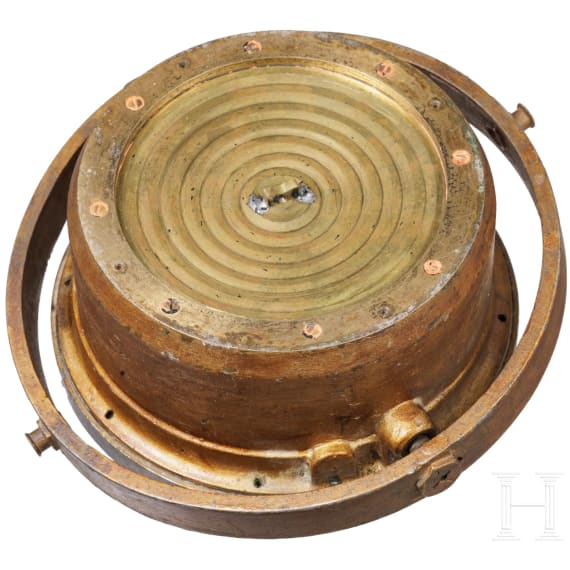 An exterior compass of a German military aeroplane, 1914 - 1918
