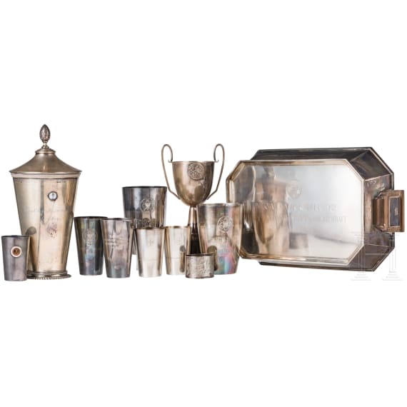 Reinhold Poss (1897 - 1933) - a collection of pilot's trophies, 1929 - 1932