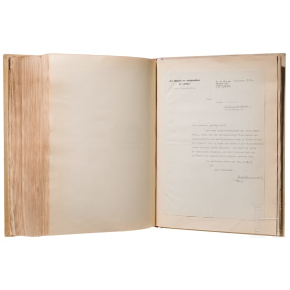 Reinhold Poss (1897 - 1933) - a large contemporary collection of documents and photos