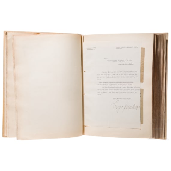 Reinhold Poss (1897 - 1933) - a large contemporary collection of documents and photos