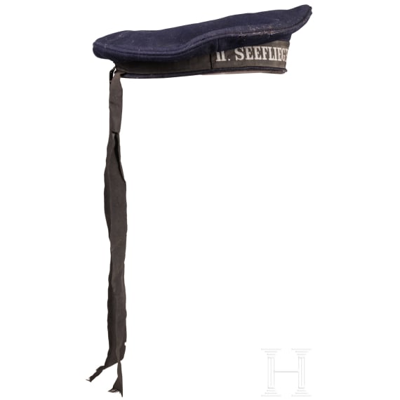 A blue cap for sailors/petty officers of the "Seeflieger-Abteilung II"