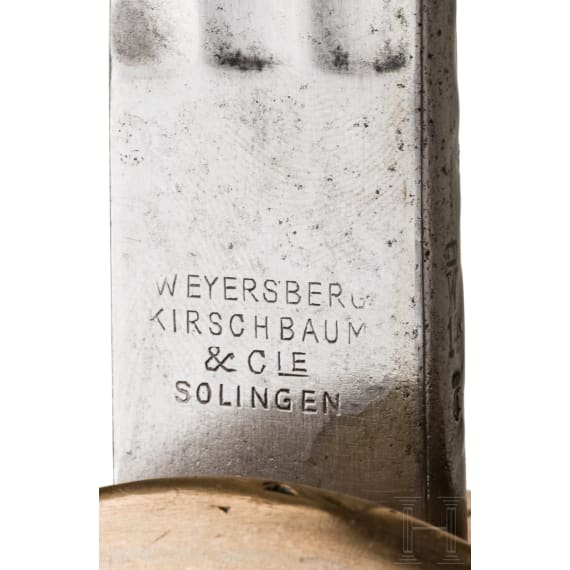 A sword M 1889 for officers of the Schutztruppe, dated 1914