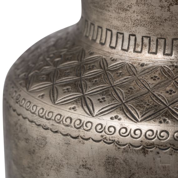 Henry Prince of Prussia - a large silver gift vase, circa 1906