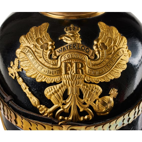 A helmet for Prussian IR 78 Officers
