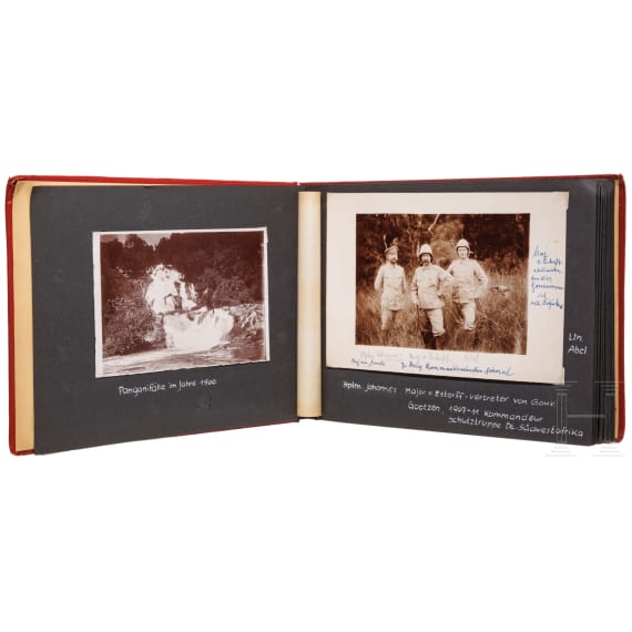 Lieutenant Johannes Abel - a photo album of German East Africa, circa 1900 - 1908