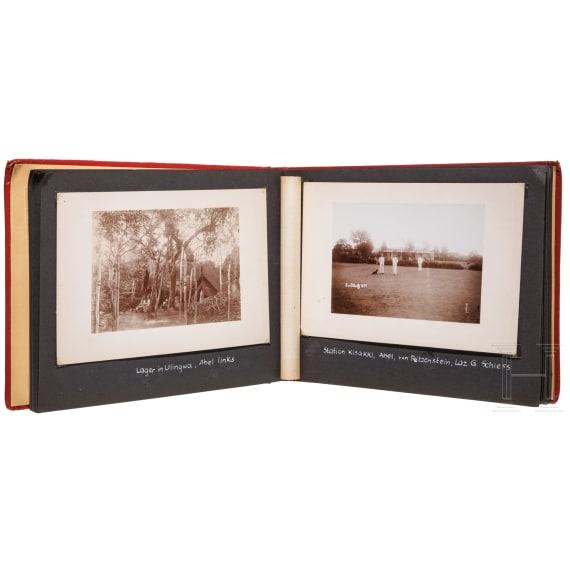 Lieutenant Johannes Abel - a photo album of German East Africa, circa 1900 - 1908